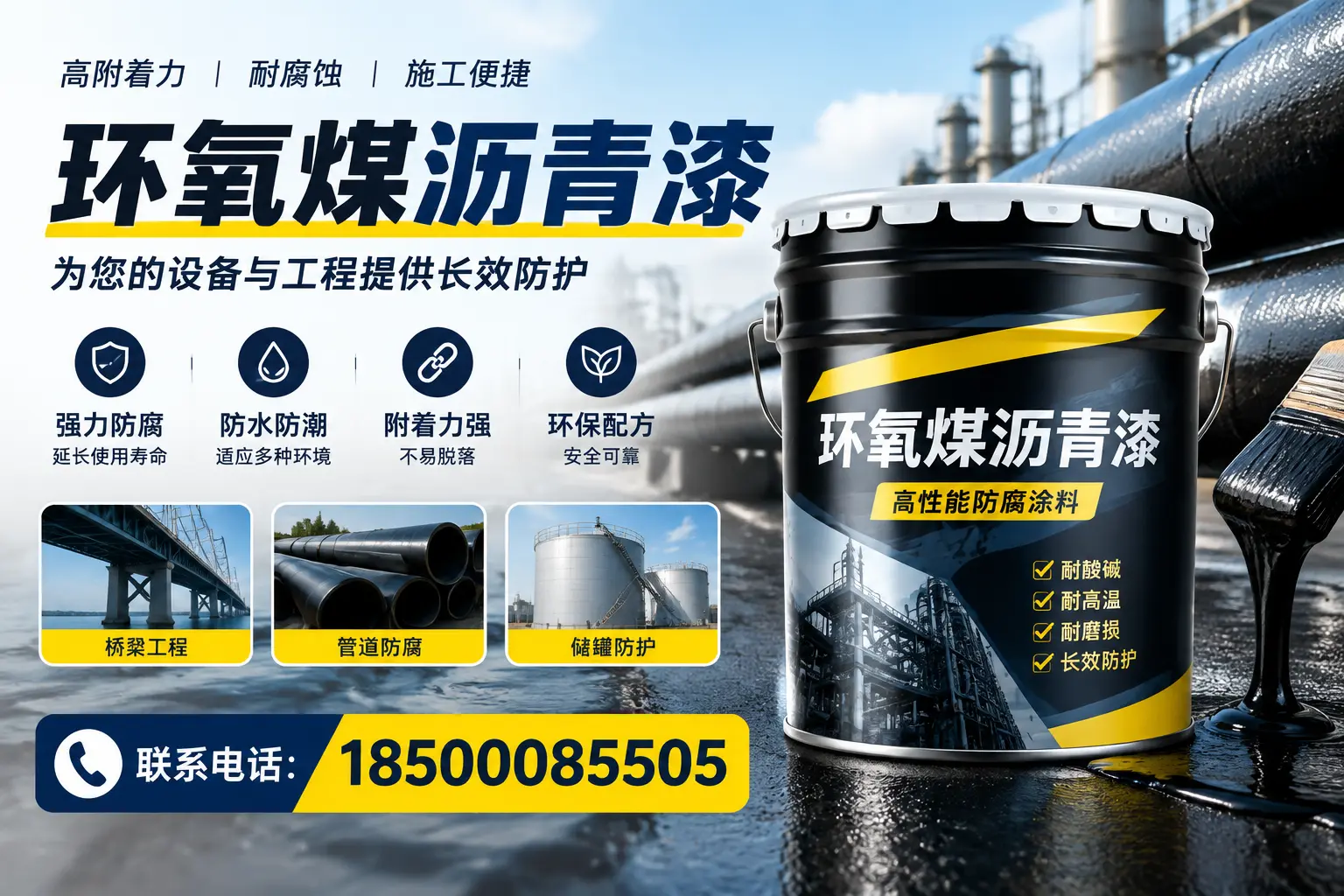 环氧煤沥青漆与其他涂料的对比分析，助力阳泉企业决策
